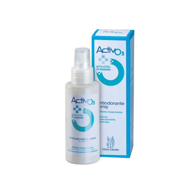 Activo3 Antiodorante Spray Oficine Cleman 100ml image 0