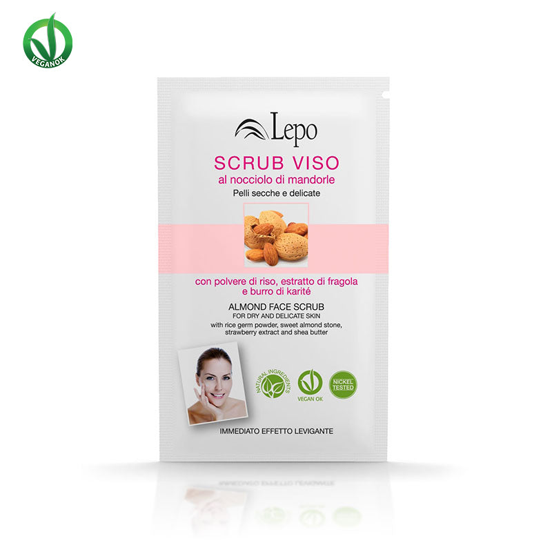 SCRUB VISO AL NOCCIOLO DI MANDORLE - Lepo image 0