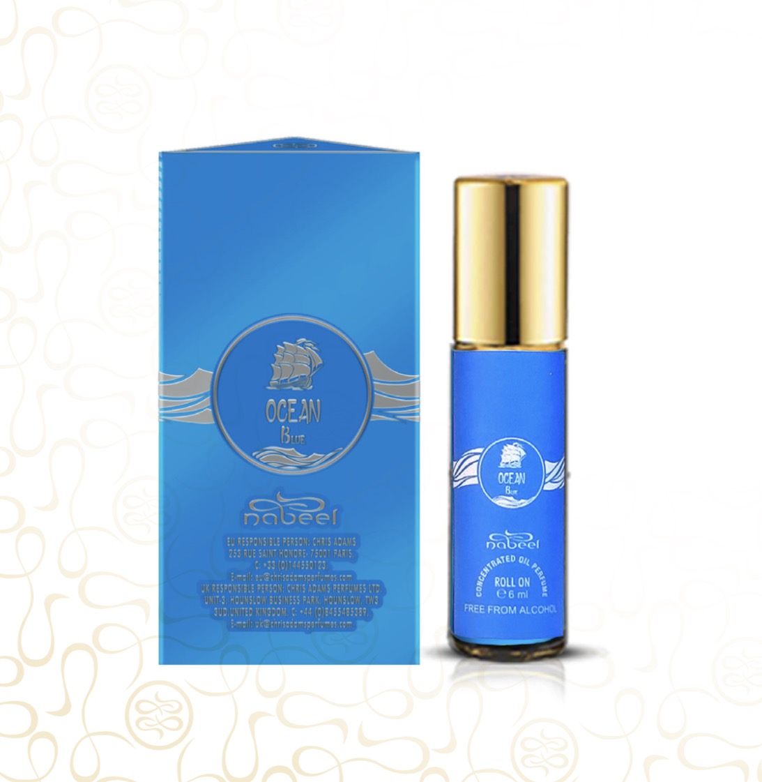 Ocean Blue - profumo roll on