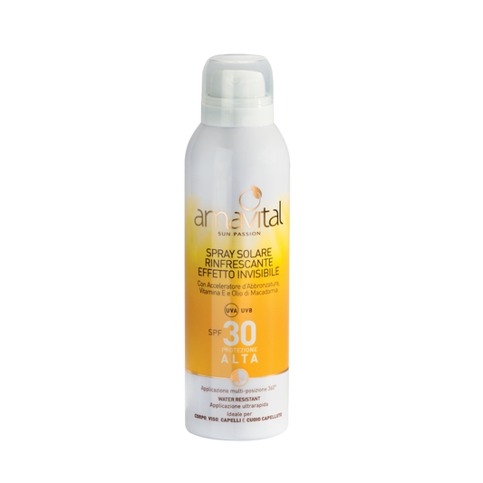 SPRAY SOLARE RINFRESCANTE – SPF 30 - Oficine Clemàn image 0