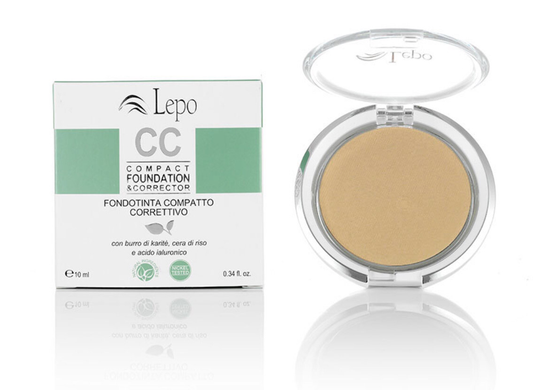 CC COMPACT FOUNDATION & CORRECTOR - colore 01 sabbia - lepo image 0
