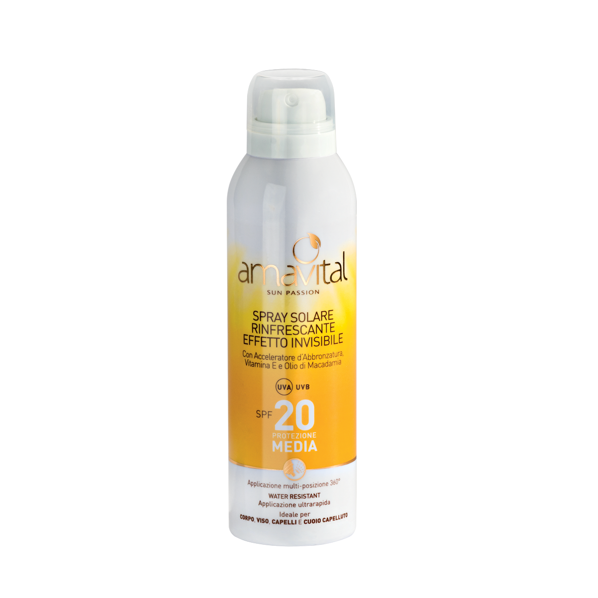 SPRAY SOLARE RINFRESCANTE – SPF 20 - Oficine Clemàn image 0