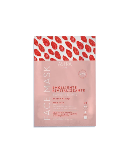 Maschera viso emolliente rivitalizzante - ASTRA image 0
