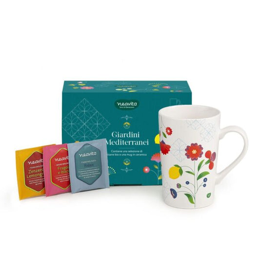 GIARDINI MEDITERRANEI • COFANETTO CON 9 FILTRI BIO E MUG | NEAVITA image 0