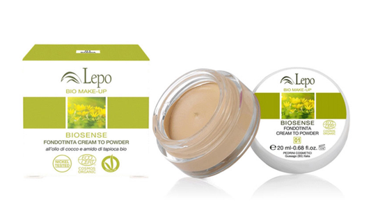 BIOSENSE FONDOTINTA CREAM TO POWDER  - colore 01 sabbia - lepo image 0