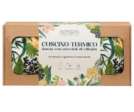 NASOTERAPIA
CUSCINO TERMICO
fascia con noccioli di ciliegia