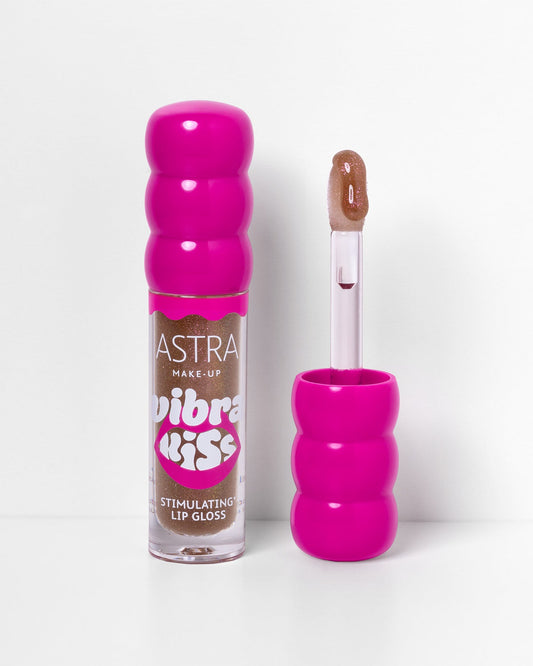 VIBRAKISS - Lip Gloss Vibrante Ultra-Luminoso - 04 Slow Burn