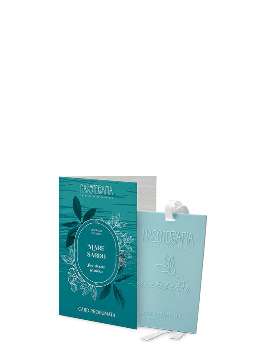 Card profumata - Mare Sardo - fior di sale e mirto