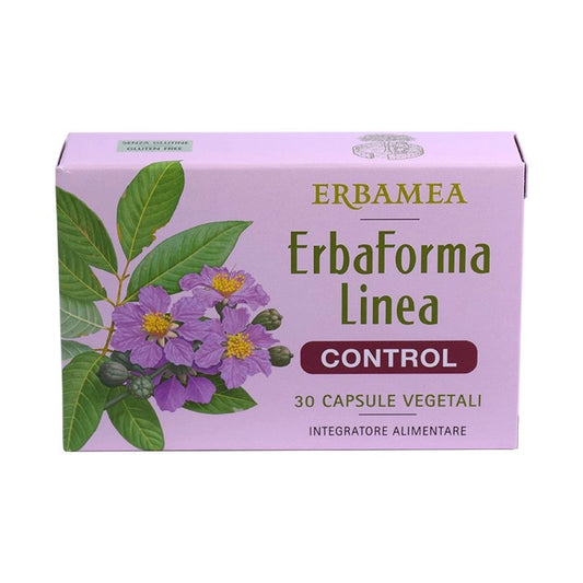 Erbamea Erbaforma Linea Control per il metabolismo dei carboidrati 30 capsule vegetali image 0