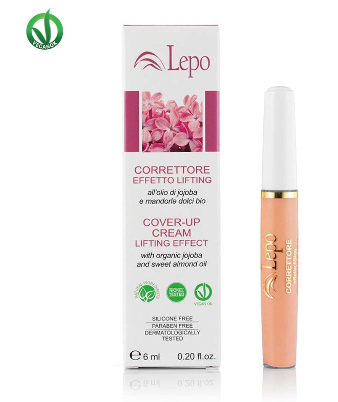 CORRETTORE EFFETTO LIFTING  - albicocca - lepo image 0