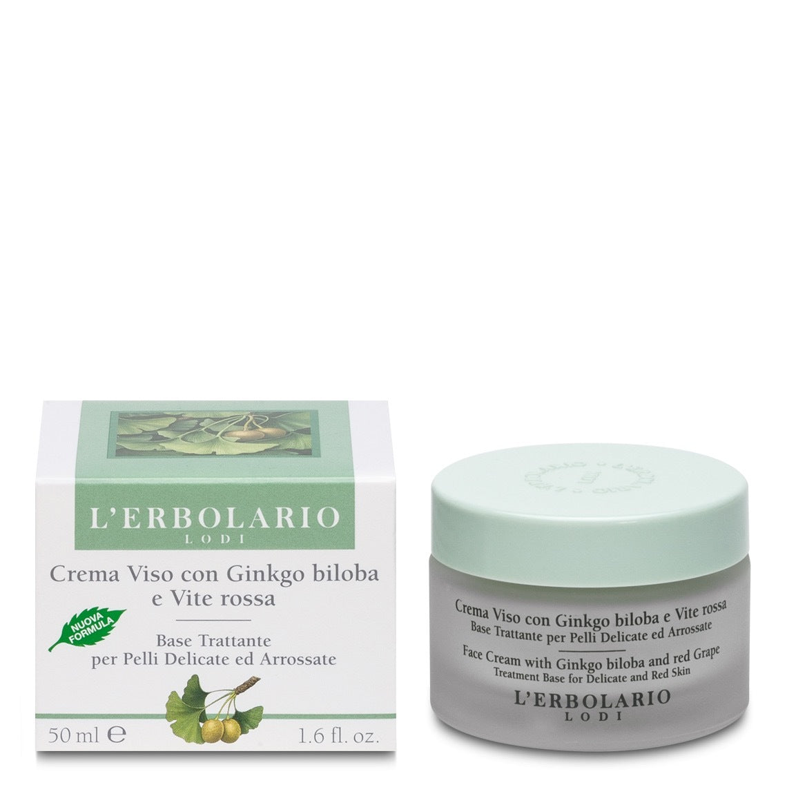 Crema Viso Anti Rossore per Pelli Delicate - l'erbolario image 0