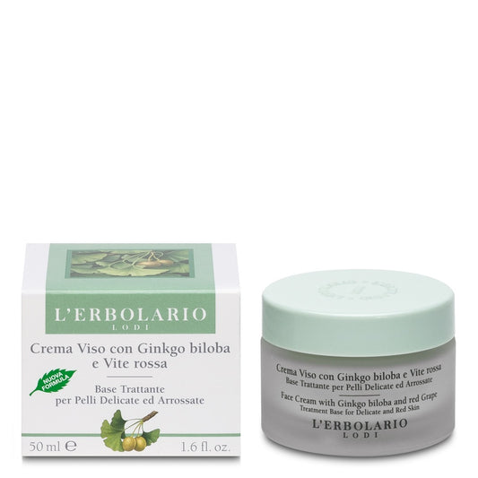 Crema Viso Anti Rossore per Pelli Delicate - l'erbolario image 0