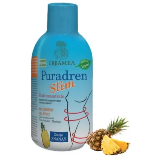 Puradren Slim Ananas ERBAMEA 500ml - integratore drenante image 0
